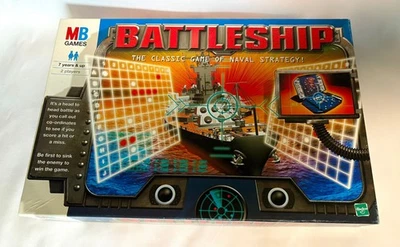 MB Games Battleship Naval Family Strategy Game Hasbro 1999 Vintage Complete Used - Image 1 of 4