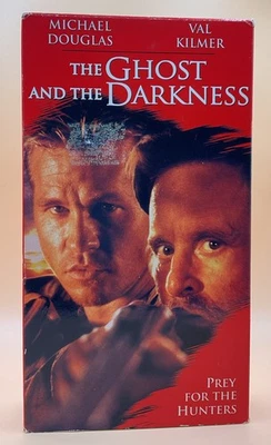 The Ghost and the Darkness VHS 1996 Val Kilmer **Buy 2 Get 1 Free** - Image 1 of 3