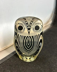 Abraham Palatnik Artista Modernista Brasileño 4 Pulgadas Alto Búho Estatua en Resina MCM - Imagen 1 de 8