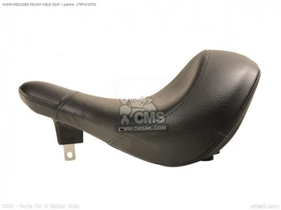 Yamaha BOLT XV950 REDUCED REACH SOLO SEAT OEM Foto 1 de 4