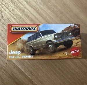 Matchbox 2025. 1964 Jeep Wagoneer. 02/125. Power Grab. Gold. - Picture 1 of 1