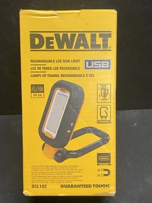 Dewalt DCL182 Task Light LED Pivoting Light Head Rechargeable Magnetic - Image 1 of 4