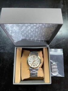 Seiko Men's Radio Solar Watch SBTM170 No Customs Fees US - Picture 1 of 4