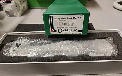 Overland OMI SSW  SD45T-2 Cotton Belt #9297 HO Brass Model #AA-1127-3 - Image 1 of 4