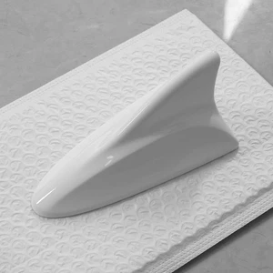 White Shark Fin Antenna Cover AM/FM For Hyundai Elantra Sedan 2011~2016 with GPS - Picture 1 of 9