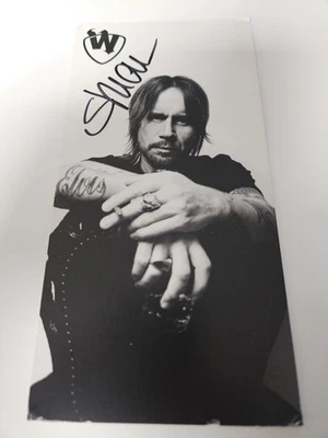 Der W Böhse Onkelz Stephan Weidner Original Autogrammkarte - Bild 1 von 2