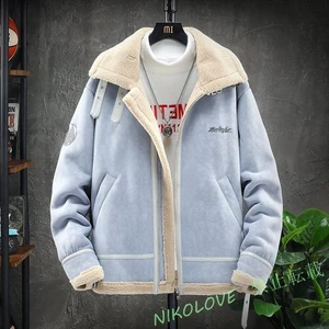 Sheepskin Coat Blouson Fur Jacket Light Unused M/L/XL Size - Picture 1 of 10