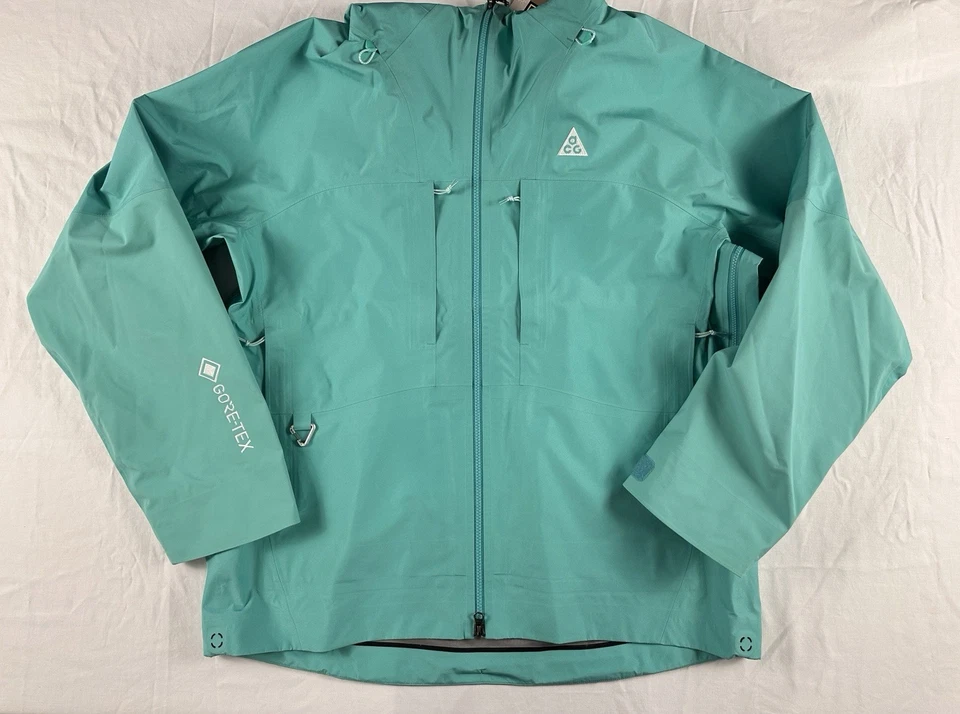 Nike ACG Misery Ridge Gore-Tex Jacket Menta Green Size Large DQ5771-369