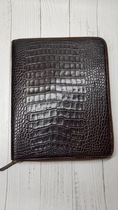Leather iPad case by SMYTHSON of BOND ST., with riri hardware - Picture 1 of 11
