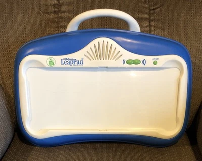LeapFrog Baby 2003 Little Touch Leap Pad Blue Tested Works Leap Pad Only #10090 - Image 1 of 4