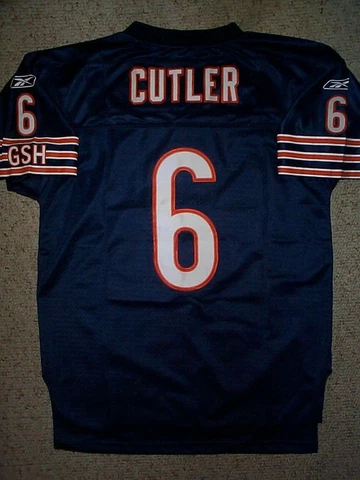 STITCHED/SEWN Chicago Bears JAY CUTLER nfl Jersey YOUTH KIDS BOYS (L-LG-LARGE) Cover