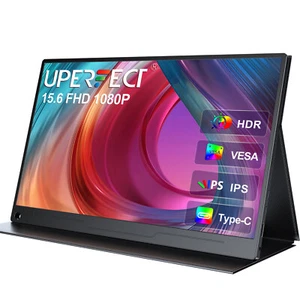 15.6 inch Portable Monitor 1920*1080 Gaming Display IPS Screen For Laptop PC - Picture 1 of 10