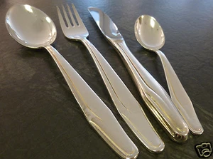 Besteck Michelin 5 - 6 Personen 100er Silber Auflage 22 Teile versilbert - Bild 1 von 5