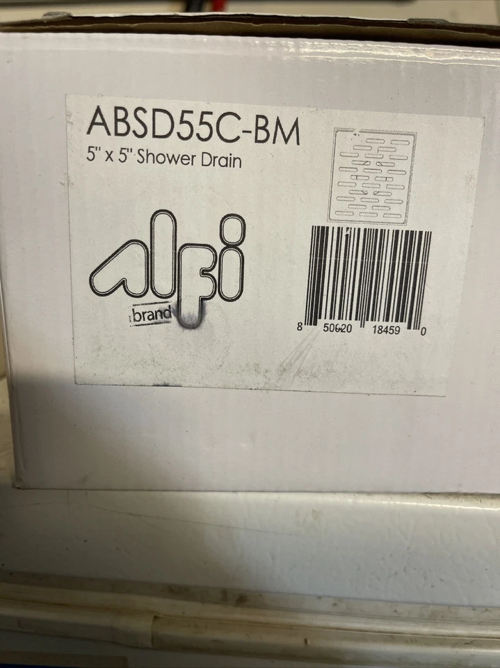Alfi 5x5 desagüe ducha ABSD55C-BM  Foto 1 de 1