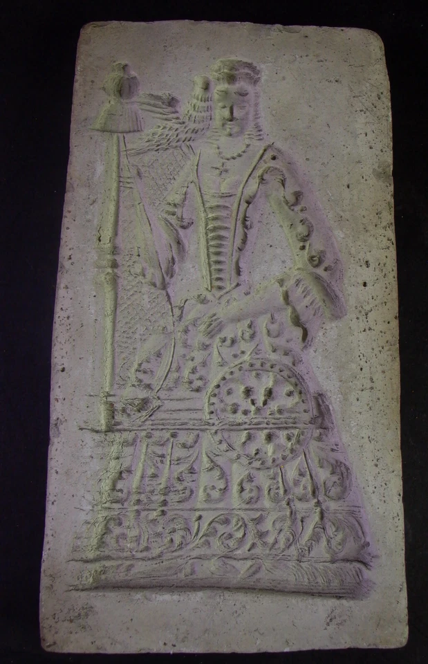 -  antikes MODEL Wachsmodel Springerlemodel - Stein/Speckstein - Bild 1 von 4