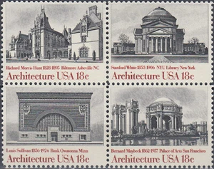 USA Architecture 1981 MNH-5,50 Euro - Picture 1 of 1
