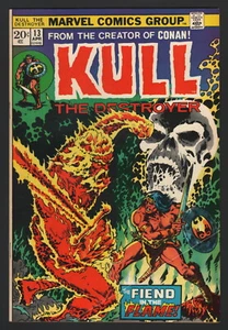 KULL, THE DESTRUYER #13, Marvel, 1974, casi nuevo - ¡El demonio en la llama! - Imagen 1 de 1