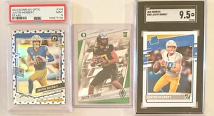 2020 Panini Donruss - Rated Rookie Justin Herbert #303 (RC) - Picture 1 of 2