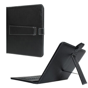 NEW 9.7" Tablet Leather Case Cover With Keyboard High Quality For Tablet iPad