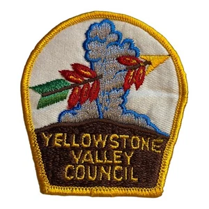 Boy Scout Yellowstone Valley Council Vintage Patch BSA Boy Scouts b - Picture 1 of 2