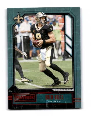 2020 Panini Playbook  Drew Brees  84 - Image 1 of 2