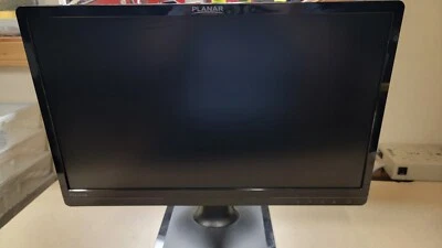 Planar PLL2210W 21.5" Widescreen LED Monitor with HDMI Adapter - Image 1 of 4