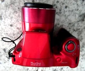 Canon PowerShot SX420 IS 20mp Digital Camera w/42x Zoom Red **FOR PARTS ONLY - Picture 1 of 5