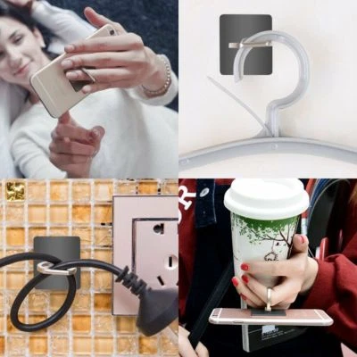 360 Degree Foldable Universal Ring Grip Holder for All Phones  iPhone - Image 1 of 3