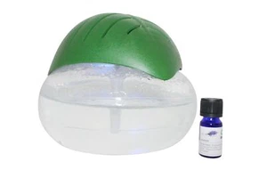 EcoGecko Green Leaf Air Revitalizer Air Freshener Aromatizer Oil Diffuser w oil - Picture 1 of 8