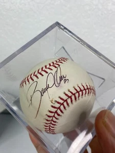 Angels Baseball Club Bobby Abreu Signed Baseball COA Letter UV Protected Casing - Picture 1 of 6