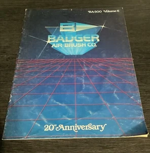 CATÁLOGO CO BADGER AIR BRUSH VINTAGE 20 ANIVERSARIO - COMO EN LA FOTO Amarillo - Imagen 1 de 3