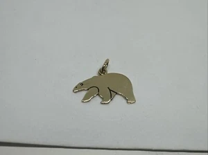 Jens Tage Hansen 14k Gelbgold Charm/Anhänger Modernist, Eisbär, Danish JTH - Bild 1 von 12