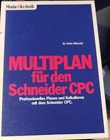 Albrecht MULTIPLAN für den Schneider CPC (Markt & Technik 1986 Buch) Amstrad