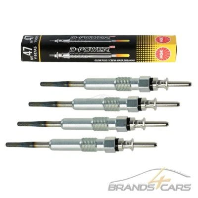4x NGK GLÜHKERZE FÜR BMW 1-ER E81 E87 3-ER E46 E90 E91 5-ER E60 E61 X3 E83 - Bild 1 von 3