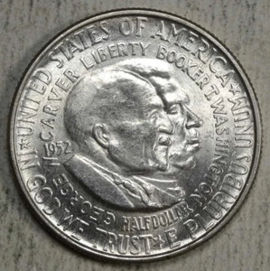 Medio dólar conmemorativo Washington-Carver 1952, sin circular 0506-09 - Imagen 1 de 2