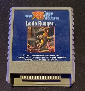 Lode Runner Atari XE/XL Game cartridge - cleaned and working - Picture 1 of 7