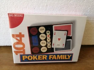 SCATOLA 2 POKER 70 FICHES VALORE 5 DADI POKER ART 104 DAL NEGRO - Bild 1 von 5