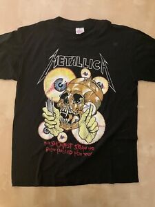 Metallica vintage “Shortest Straw” t shirt 1988 large