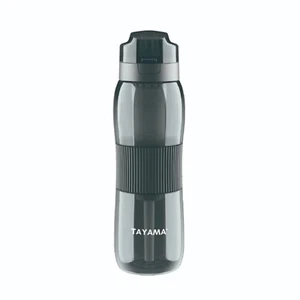 Tayama 25 oz. Black Tritan Alkaline Filtering Water Bottle, BPA-Free - Picture 1 of 7