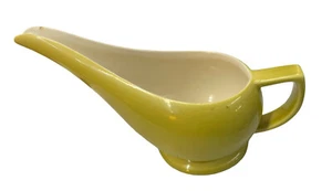 Vintage Mcm 1950s Red Wing Pottery Yellow Creamer - Picture 1 of 3
