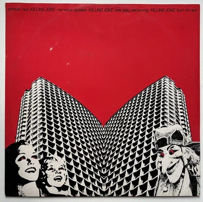 Killing Joke : Almost Red UK 1979 vinyl 12" single VG+/VG+ Malicious Damage - Image 1 of 4