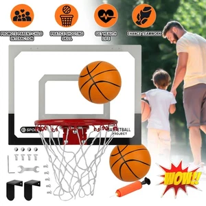 Kinder Basketballkorb Zimmer Basketball Spielzeug Büro Board Ballnetz Geschenke - Bild 1 von 12