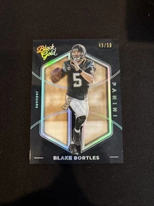 Panini Black Gold Holo 2016 oro blanco/50 Blake Bortles #77 - Imagen 1 de 3