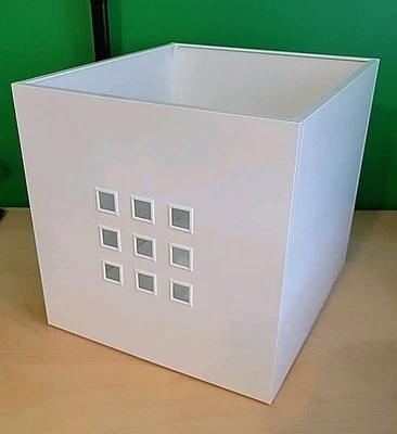 Ikea Lekman Plastic Organizer Bin White - Image 1 of 4
