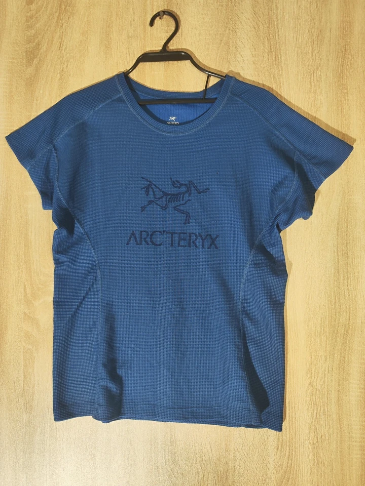 Camiseta de mujer Arc'teryx, talla L, azul - ideal para exteriores y uso diario - Imagen 1 de 4