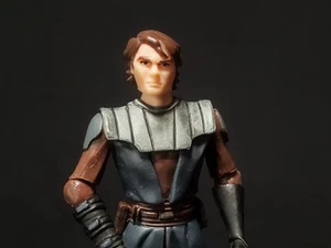 2008 Hasbro Star Wars The Clone Wars Anakin Skywalker 3.75" Toy Figure - Picture 1 of 6