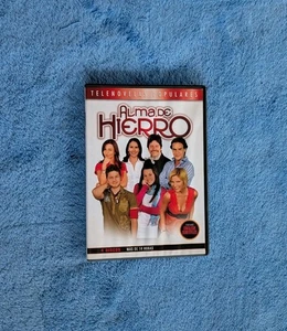 ALMA DE HIERRO 4 DVD Set 2008 Mexican Telenovela Soap Opera Spanish Eng Subs - Picture 1 of 4