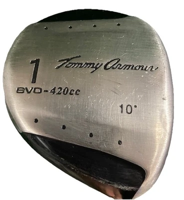 Tommy Armour Evo 420cc Driver 10 RH Men's Regular Graphite 44.5" New Jumbo Grip - Image 1 of 4