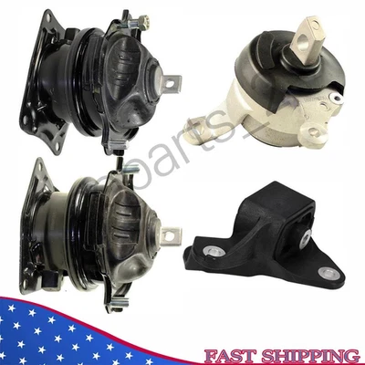 Engine & Trans Mount Set 4PCS. 16-19 for Acura MDX / Honda Pilot 3.5L for Auto. - Image 1 of 4