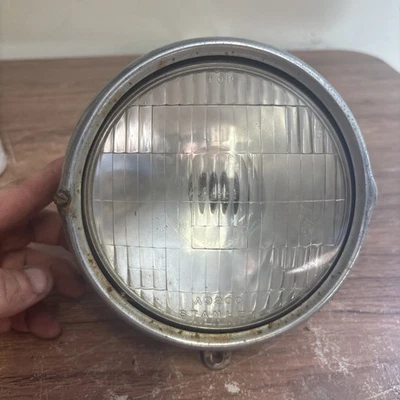 Conjunto de faróis Honda SL125 Vintage HM-24M-S SL 115 Classic - Imagem 1 de 4